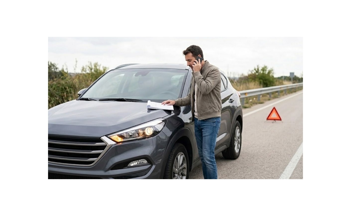 ¿Qué pasa si tienes un accidente con un coche de renting?